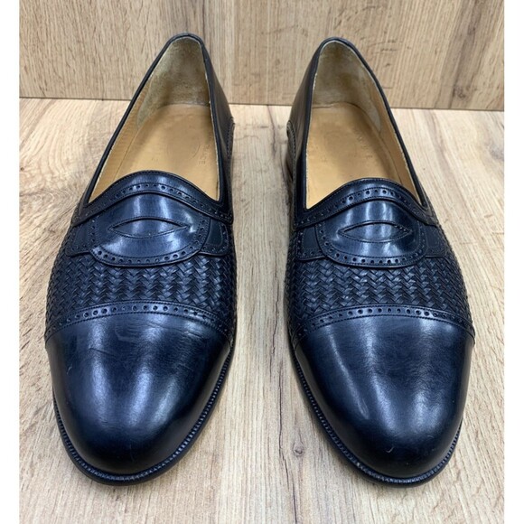 Church Men’s leather loafers Woven Texture Brogue Detailing Cap Toe Size 12 M main image 15